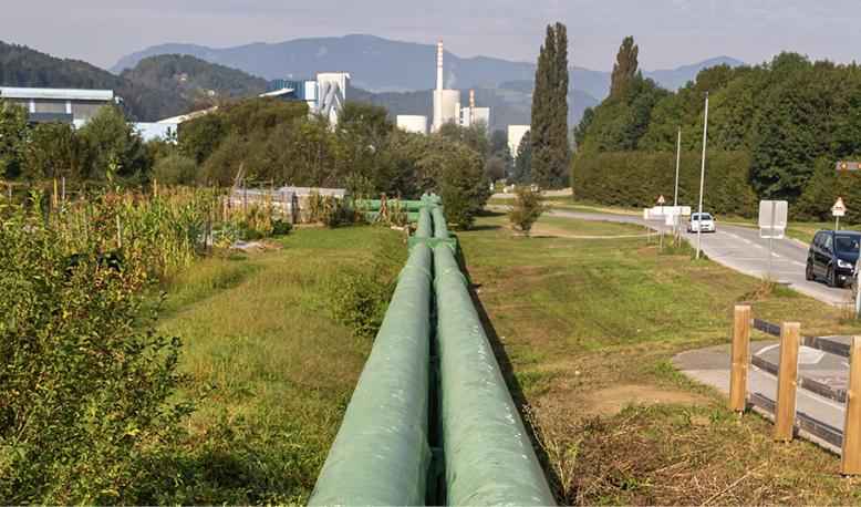 Daljinsko ogrevanje se nahaja na prelomni točki